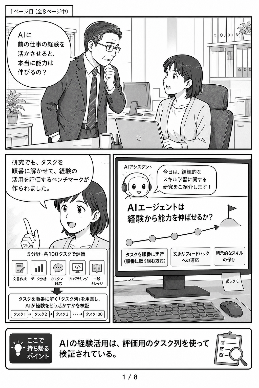 漫画1ページ