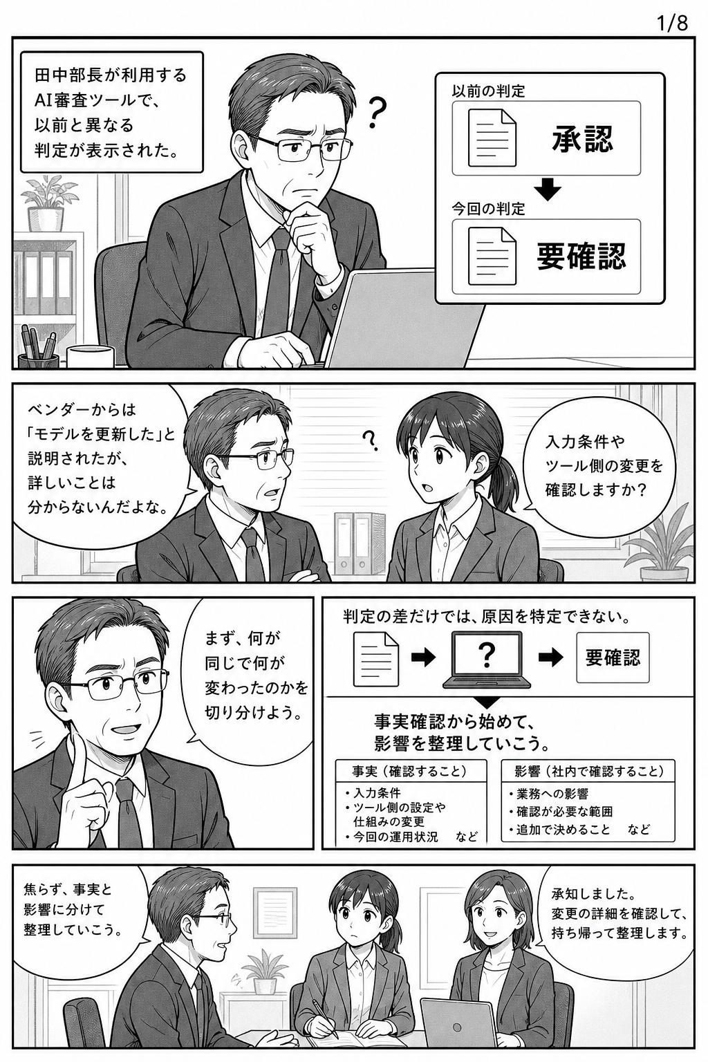 漫画1ページ