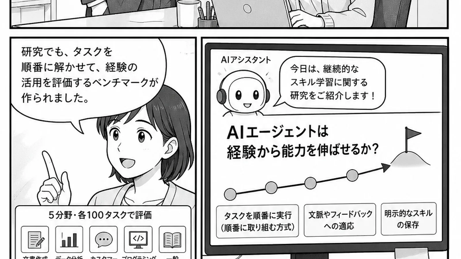 漫画1ページ