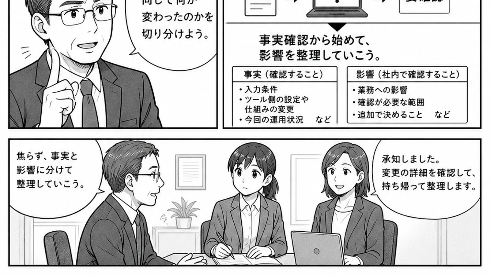 漫画1ページ