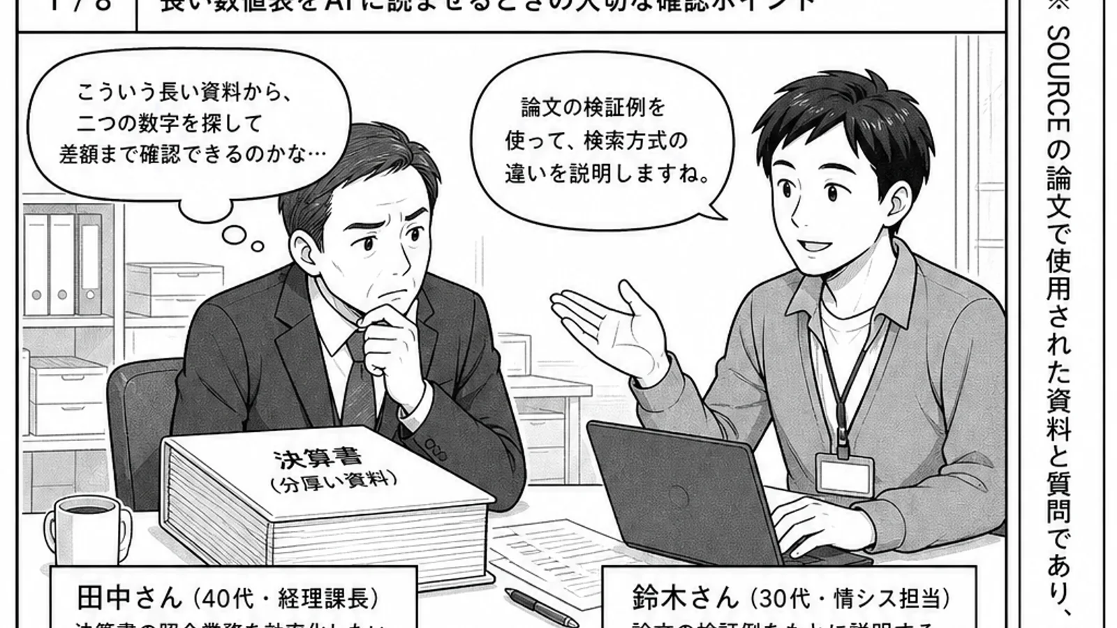 漫画1ページ